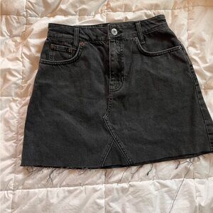BDG Black Denim Mini skirt Small